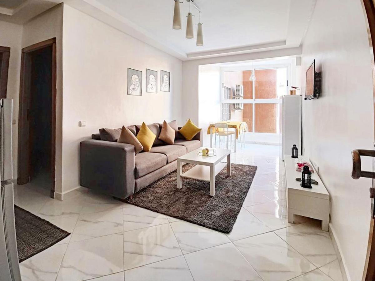 Appartement Center De Gueliz Avec Piscine Marrakesh Exteriör bild