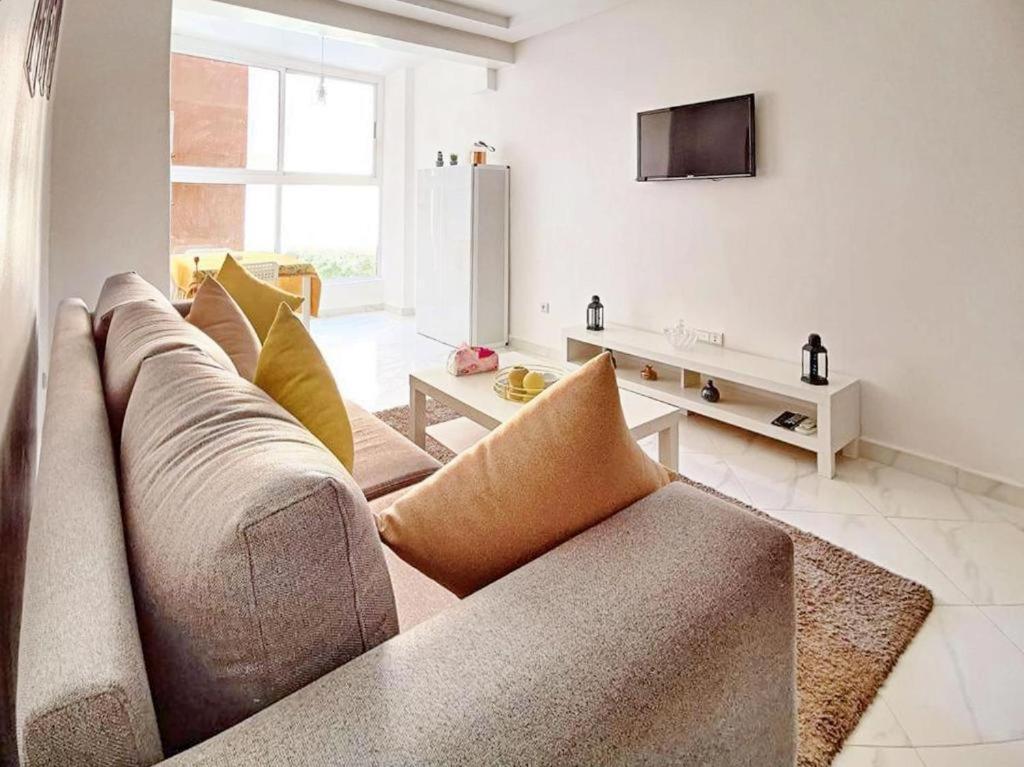 Appartement Center De Gueliz Avec Piscine Marrakesh Exteriör bild